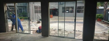 Aluminium sliding doors and stack doors Pretoria West Handyman Services