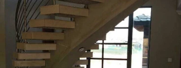 Monorail staircase