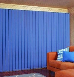 Beautiful vertical blinds in a variety of colours