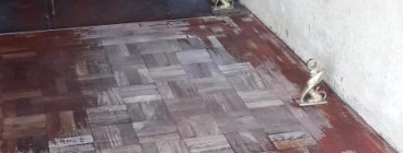 Parquet before Mr Sandless