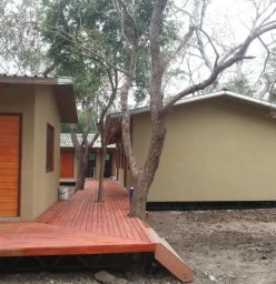 Decking, Door and LSF walls