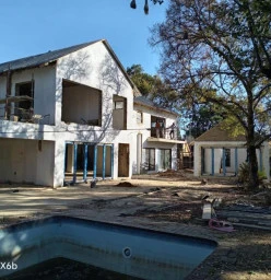 An extension of the ground floor and a a new first floor, to this amazing dream home.