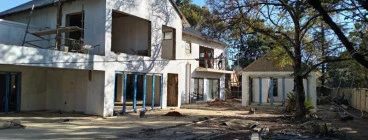 An extension of the ground floor and a a new first floor, to this amazing dream home.