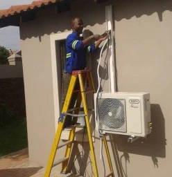 installation of a midwall condensor St Brynston