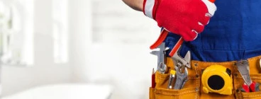 plumber ready for service