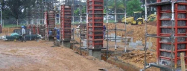Concrete columns commercial and Industrial