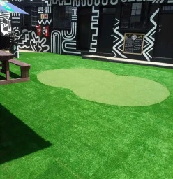 Artificial turf for kids play area