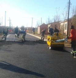 Hot Asphalt paving