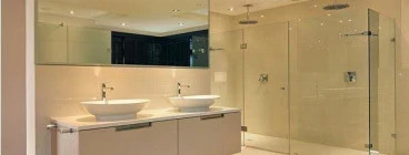 Shower Solutions Frameless Glass Shower 1