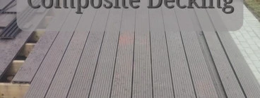 Composite deck, easy and quick to build at an affordable price.