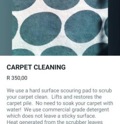 CARPET CLEANING