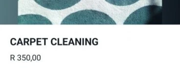 CARPET CLEANING