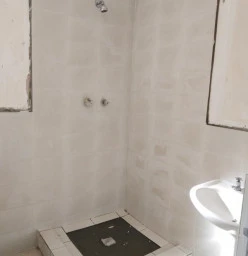 Bathroom tiling