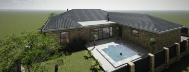 3D rendition of House Du Toit