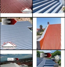 Seamless waterproofing sprayed on