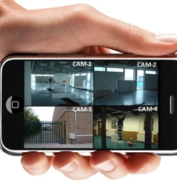 We can setup your CCTV to view live video or footage on your cellphone or ipad.