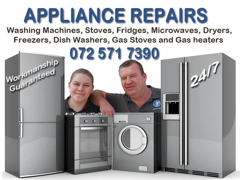 Appliance Repairs 24/7 We repair Fridges, Stoves, Washing Machines, Tumble dryers, Microwaves and TV