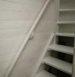 sanding and painting stairs and walls and railing - pinelands