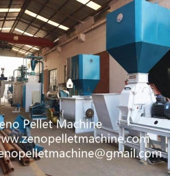 Fish feed plant