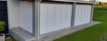 Silver Edge Security Shutters