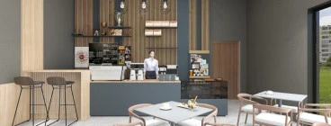 Small coffee shop