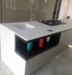 Quartz island installed in waterfall midrand