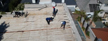 Rusted roof sheets replacement