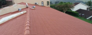 Roof sealed against leaks with a beautiful finish!!!