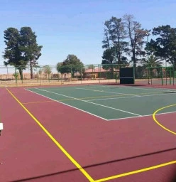 We build and fix old Pedal courts, Pickle ball, Netball, Tennis, Basketball, Volleyball, 5 Aside soccer