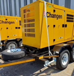 2x 100kVA Mobile Generators for Hire #Changen