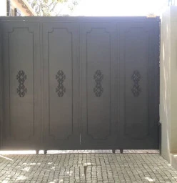 Non see through designer gate