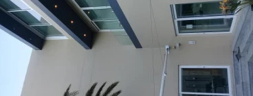 3 story building painted