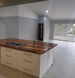 Painting of new house.