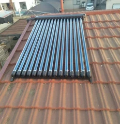 When you want a very hot water geyser use solar tubes.