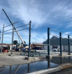 Structural steel structures