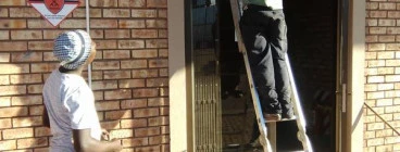 installing Air condition unit