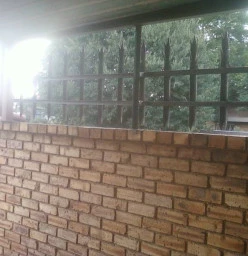 Wall plus steel fence