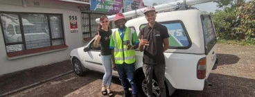 Plumbing Team ready to roll out!