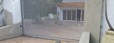 Secure gate with intercom