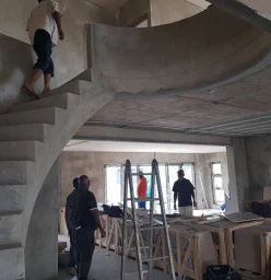 We do concrete casting and flooring