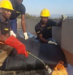 Waterproofing torched on