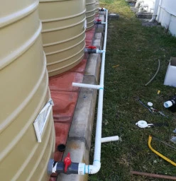 Water Tanks & Feed pump Installation