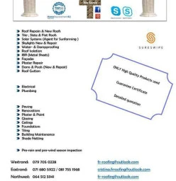 FR Roofing & Maintenance Randfontein CBD 1