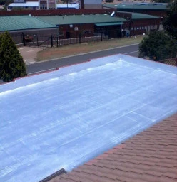New installed torch on waterproofing.