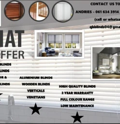 QB Blinds - What we offer