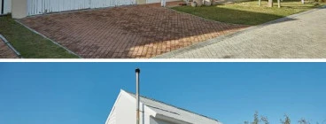 Before and After Painting and crack filling