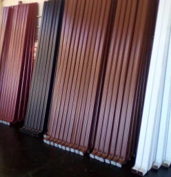 Downpipes in different colors