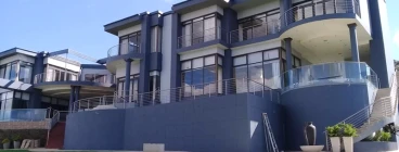 Exterior Painting. The company took 23 days to finish this project. It was an exhaustive project which included damp proofing, re plastering worn old plaster, and some big cracks that needed attention.  There was the use of scaffolding to access high area