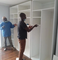 Inbuilt Cabinets in Kenilworth.The client was impressed by the efficiency.
